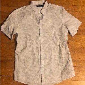 Top man button up shirt size medium